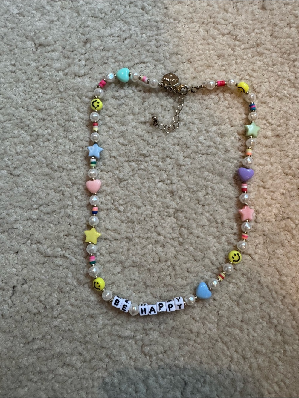 Little Words Project “Be Happy” Necklacd